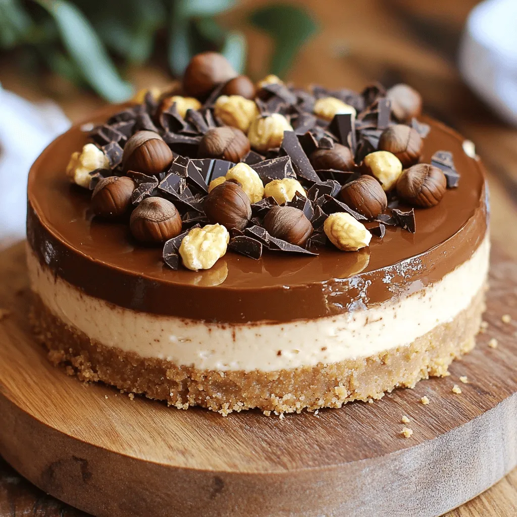 Making a no-bake Nutella cheesecake is simple and fun. Here’s what you need: