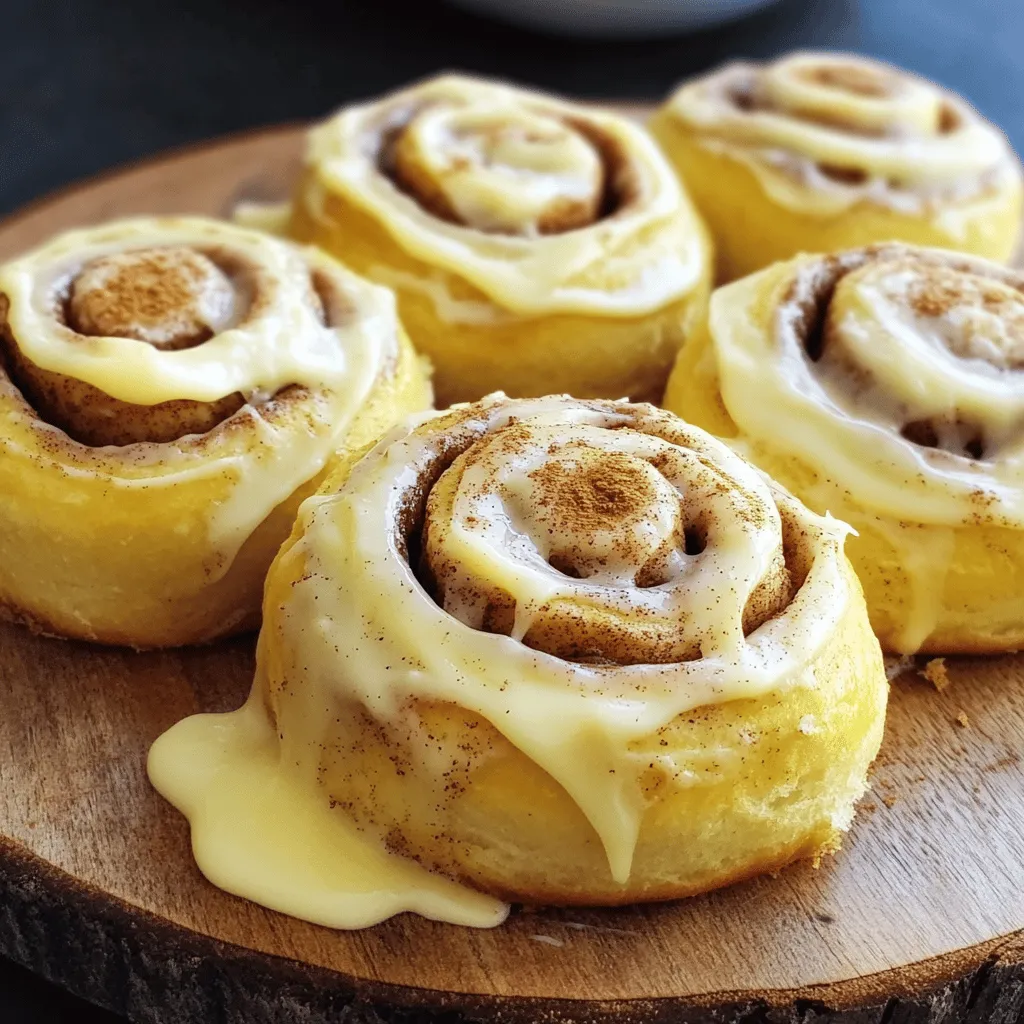 For the best homemade cinnamon rolls, gather these simple ingredients: