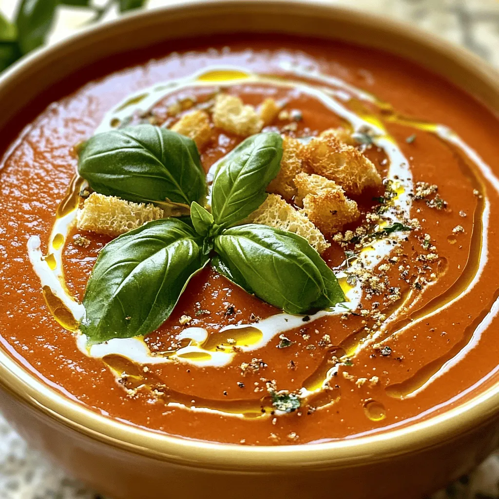 - 2 tablespoons olive oil - 1 medium onion, finely chopped - 3 cloves garlic, minced - 2 (14-ounce) cans diced tomatoes (preferably fire-roasted) - 1 cup vegetable broth - 1 teaspoon sugar - 1 teaspoon dried basil - 1/2 teaspoon salt - 1/4 teaspoon black pepper - 1 cup heavy cream (or coconut milk for a dairy-free option) - 1/4 cup fresh basil, chopped