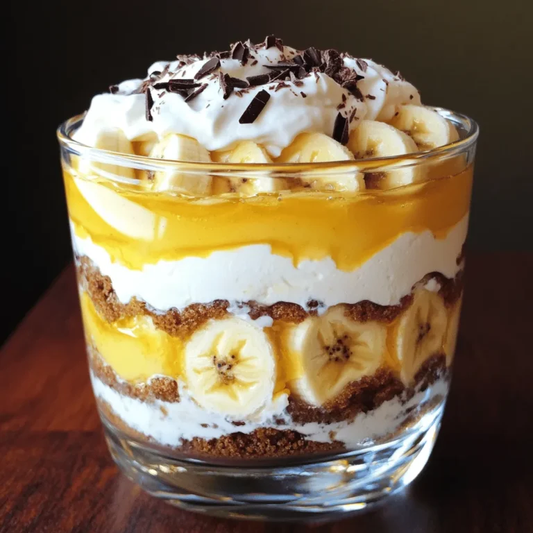 To make the best banana pudding, you'll need simple ingredients that create layers of flavor. Here’s the list: