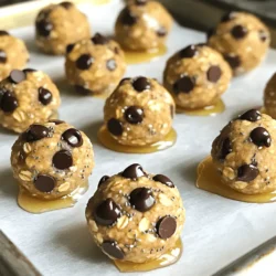 - 1 cup rolled oats - ½ cup natural almond butter (or any nut butter of choice) - ¼ cup honey or maple syrup - ½ cup vanilla protein powder - ½ cup mini chocolate chips - 1 teaspoon vanilla extract - ¼ teaspoon salt - 2 tablespoons chia seeds (optional for extra nutrients) To make No-Bake Cookie Dough Protein Bites, gather these ingredients. Rolled oats give texture. Almond butter adds creaminess. Honey or maple syrup sweetens the mix. Vanilla protein powder boosts nutrition. Mini chocolate chips add fun! Vanilla extract provides great flavor. A pinch of salt enhances everything. You can add chia seeds for extra nutrients. Each serving has about 100 calories. You get around 5 grams of protein, 10 grams of carbs, and 5 grams of fat. These bites pack a good punch of energy. They are great for a quick snack or post-workout fuel. With a balance of protein and carbs, they help keep you satisfied. 1. In a large bowl, combine the rolled oats, protein powder, and salt. Mix them well. This forms a strong base for your bites. 2. In another bowl, whisk together the almond butter, honey, and vanilla extract until it is smooth. This sweet mix adds great flavor. 3. Gradually add the wet mix to your dry mix. Stir with a spatula or wooden spoon until it is fully combined. The mixture may feel thick, but that’s okay! 1. Use your hands to shape small balls from the mixture. Aim for about 1 inch in diameter. These should be easy to pop in your mouth. 2. If the mixture is sticky, dampen your hands a bit. This helps you handle the mixture without too much mess. 1. Place the formed protein bites on a baking sheet lined with parchment paper. 2. Refrigerate for about 30 minutes. This helps them set and makes them firmer. 3. Enjoy the bites right away or store them in an airtight container in the fridge. They stay fresh for up to a week! To get the right texture for your protein bites, focus on the mixture. Use rolled oats as the base. They give a nice chew and help hold everything together. If your batter feels too dry, add a bit more nut butter or honey. If it's too wet, add more oats or protein powder. For flavor, try different nut butters. Almond butter is great, but peanut or cashew butter work too. Each nut butter gives a unique taste. If you want something fun, add a sprinkle of cinnamon or even cocoa powder. One big mistake is overmixing the ingredients. If you mix too much, the bites can turn tough. Just mix until everything is combined, and then stop. Another common mistake is not refrigerating long enough. These bites need at least 30 minutes in the fridge. This helps them set and makes them easier to eat. If you skip this step, they may fall apart when you try to grab one. {{image_2}} You can switch up the flavor with different nut butters. Try peanut butter for a classic taste. Sunflower seed butter works well for nut-free bites. Each nut butter brings its own taste and texture. Adding spices can also enhance flavor. A pinch of cinnamon can add warmth. Nutmeg offers a cozy, sweet kick. Experiment with different spices to find your favorite blend. To make these bites vegan, swap honey with maple syrup. This keeps the sweetness without animal products. You can also use agave nectar for a similar effect. For gluten-free options, choose certified gluten-free oats. This small change ensures everyone can enjoy these bites. Always check labels to avoid gluten cross-contamination. To keep your No-Bake Cookie Dough Protein Bites fresh, use an airtight container. This helps prevent them from drying out and keeps them tasty. You can store them in the fridge or the freezer. If you choose the fridge, they will be ready to eat anytime. For longer storage, freezing is best. These protein bites last about one week in the fridge. After that, they may lose their taste and texture. If you freeze them, they can last for up to three months. Just thaw them in the fridge overnight before enjoying. This way, you always have a healthy snack on hand! To make these tasty bites, follow these steps: 1. Mix dry ingredients: In a large bowl, combine 1 cup of rolled oats, ½ cup of vanilla protein powder, and ¼ teaspoon of salt. Stir well. 2. Prepare wet mix: In another bowl, whisk together ½ cup of almond butter, ¼ cup of honey (or maple syrup), and 1 teaspoon of vanilla extract. Make it smooth. 3. Combine mixtures: Gradually mix the wet ingredients into the dry mix. Stir until everything blends well. It may feel thick, but that’s fine! 4. Add chocolate chips: Fold in ½ cup of mini chocolate chips and 2 tablespoons of chia seeds (if using) until evenly mixed. 5. Shape the bites: Use your hands to form the mixture into small balls, about 1 inch wide. If it’s sticky, dampen your hands slightly. 6. Refrigerate: Place the balls on a parchment-lined baking sheet. Chill them for about 30 minutes to firm up. 7. Serve: Enjoy right away or store in an airtight container in the fridge for up to a week. Yes, you can use several types of protein powders. Here are some options: - Whey protein: A popular choice with a smooth texture. - Pea protein: Great for plant-based diets, offers a mild taste. - Soy protein: Another plant-based option with a good amino acid profile. - Hemp protein: Adds a nutty flavor and contains healthy fats. Feel free to experiment with different flavors to find your favorite! Absolutely! These protein bites are packed with nutrients. Here are some benefits: - Protein: Helps kids grow strong and stay active. - Fiber: From oats and chia seeds, it aids digestion. - Healthy fats: Found in almond butter, these fats support brain health. Serve them as an after-school snack or a fun treat. Kids love their sweet taste and chewy texture! These protein bites are simple to make and packed with nutrients. We covered the key ingredients, step-by-step instructions, and storage tips. You can easily customize flavors and adjust for dietary needs. Remember to avoid common mistakes, like overmixing and not chilling enough. With these bites, you get a nutritious snack that's great for kids and adults alike. Enjoy your healthy treat anytime!