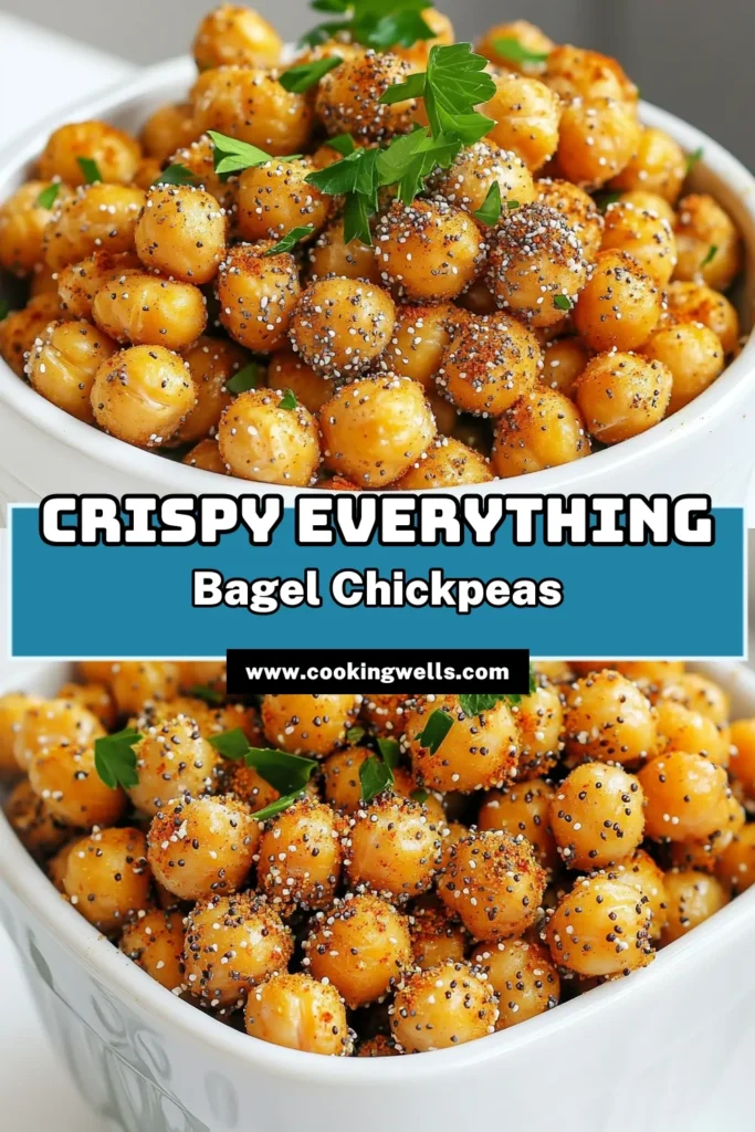 Enjoy a crunchy snack that’s bursting with flavor—try our Air Fryer Everything Bagel Chickpeas! With just a few ingredients and effortless instructions, you’ll have a deliciously seasoned treat in no time. Perfect for parties, movie nights, or a healthy on-the-go bite. Click to explore the full recipe and elevate your snack game today! #AirFryerRecipes #HealthySnacks #Chickpeas #EverythingBagel