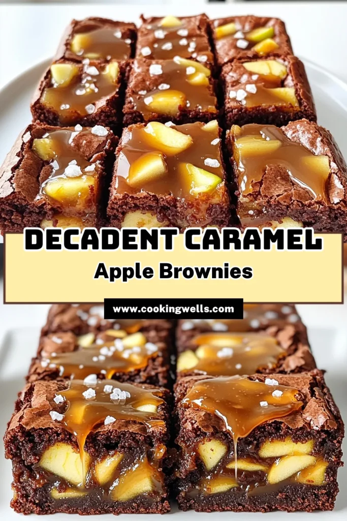 Indulge in the delightful blend of flavors with these Salted Caramel Apple Brownies! This easy recipe combines rich chocolate brownie batter with tart apples and a luscious salted caramel swirl, perfect for any sweet tooth craving. With simple steps and minimal prep time, you'll impress everyone with a delicious treat. Click to explore this mouthwatering recipe and bring warmth to your kitchen! #SaltedCaramelBrownies #AppleDessert #BakingRecipe #SweetTreats