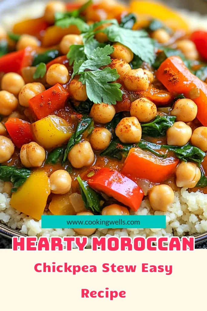 Discover the deliciousness of Slow Cooker Moroccan Chickpea Stew with this easy recipe that brings vibrant flavors right to your table. Packed with nutritious ingredients like chickpeas, colorful veggies, and aromatic spices, this hearty stew is perfect for any day. Just set it and forget it! Click through now to explore the full recipe and impress your family with this healthy, comforting meal that everyone will love. Enjoy the warm, inviting flavors today!