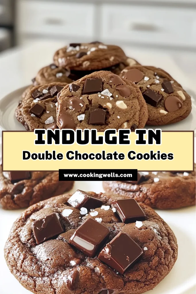 Indulge in the rich flavors of Bakery-Style Double Chocolate Espresso Cookies! These delightful treats combine the perfect balance of chocolate and espresso for a cookie that’s truly irresistible. With a soft center and a touch of sea salt, they are perfect for any occasion. Click to explore the detailed recipe and satisfy your sweet tooth today! #DoubleChocolateCookies #BakingAtHome #EspressoCookies #CookieRecipe