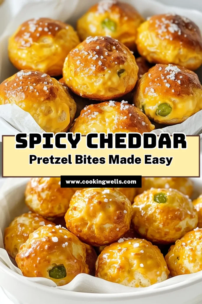 Satisfy your snack cravings with these delicious Air Fryer Jalapeno Cheddar Pretzel Bites! Perfectly chewy and bursting with cheese and spice, this recipe is easy to make and a crowd-pleaser. With simple steps from dough to air fryer, you'll have a warm, golden snack ready in no time. Click to explore the full recipe and impress your friends and family at your next gathering! #JalapenoPretzelBites #AirFryerRecipes #CheddarCheese #SnackIdeas
