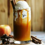 To make a spiced apple cider float, you need fresh and flavorful ingredients. Here’s a detailed list to get you started: - 4 cups apple cider: Use a high-quality brand for the best taste. Look for cider that is not from concentrate. - 1 cinnamon stick: This adds warm spice notes. Try using Ceylon cinnamon for a subtle flavor. - 4 whole cloves: Cloves provide a deep, aromatic kick. Make sure they are fresh for the best flavor. - 2 star anise pods: These add a unique licorice-like taste. They are great for balance in the cider. - 1 tablespoon brown sugar: This helps to enhance the sweetness. Dark brown sugar works well for a richer flavor. - 1 cup vanilla ice cream: Use a creamy brand to complement the spices. You can also try homemade ice cream for a special touch. - Whipped cream for topping: This adds a light, fluffy texture to the drink. - Optional: caramel sauce for drizzling: This adds sweetness and richness. Look for a natural brand without additives. These ingredients come together to create a warm, cozy drink that feels festive and delicious. To make the spiced apple cider, start with your apple cider in a saucepan. Pour in 4 cups of apple cider. Add one cinnamon stick, four whole cloves, and two star anise pods. Don’t forget the one tablespoon of brown sugar. Next, heat the mixture over medium heat. Stir it gently until it starts to simmer. This will take just a few minutes. Once it simmers, reduce the heat to low. Let it steep for about 10 to 15 minutes. This step helps the spices infuse their flavors into the cider. After steeping, remove the pan from the heat. You will need to strain the cider to remove the spices. This leaves you with a smooth, spiced cider. Now, we move on to assembling your float. Grab a tall glass and scoop in a generous amount of vanilla ice cream. You want enough to create a nice layer at the bottom. Next, slowly pour the warm spiced apple cider over the ice cream. The warm cider will float on top. Watch the magic happen as the ice cream starts to melt into the cider! The last step is adding the finishing touches. Top your float with a dollop of whipped cream. This adds a creamy texture and a bit of sweetness. If you like, drizzle some caramel sauce on top. This adds a nice sweet kick and makes your float look extra special. Enjoy your cozy treat! To make your spiced apple cider float shine, focus on the flavors. Here are some easy ways to infuse flavors in the cider: - Use fresh spices: Fresh spices give a stronger taste. Whole spices work best for this recipe. - Simmer for longer: Let the cider simmer for 15 minutes. This brings out the spice flavors well. - Mix in brown sugar: This adds a sweet touch that balances the spices. The ideal temperature for serving is warm but not hot. Serve it right after making. This keeps the ice cream from melting too fast. Avoid letting spices overpower your cider. Here’s how to keep the balance: - Use the right amount: Stick to the recipe. Too many spices can make the drink bitter. - Strain well: After steeping, strain out the spices. This leaves a smooth drink. It’s important to serve the float immediately. If you wait too long, the ice cream will melt. This can make your drink watery and less fun. Enjoy it fresh for the best taste! {{image_2}} You can easily switch up the flavor of your Spiced Apple Cider Float. Try using different kinds of ice cream. Caramel ice cream adds a rich, sweet taste. Pumpkin ice cream brings in a fall vibe that pairs well with the spices. You can also play with the spices. Nutmeg gives a warm, nutty flavor. Ginger adds a nice zing. You can mix and match spices based on what you like. This way, each float can taste unique and fun! If you want a non-dairy or vegan float, you can use dairy-free ice cream. Coconut or almond milk ice creams work great. They give a creamy texture while keeping it vegan-friendly. For the cider, you can still make it spiced and tasty. Just follow the same steps. Make sure to check the labels on your ice cream to ensure they are dairy-free. Enjoying a Spiced Apple Cider Float can be delicious for everyone! To store leftover spiced cider, place it in an airtight container. Make sure to cool it to room temperature first. Once cooled, put it in the fridge. This cider will taste best when used within three days. After that, the flavors may fade a bit. Always check for any off smells before use. When you want to enjoy your cider again, you can reheat it easily. Pour the cider into a saucepan and warm it over low heat. Stir it gently to avoid burning. You can also microwave it in a safe bowl for about one to two minutes, stirring halfway through. To keep the flavor strong, avoid boiling the cider. Just warm it until it is hot but not bubbling. This way, you can enjoy that cozy taste all over again! You can prep parts ahead for this treat. Make the spiced apple cider first. Store it in the fridge after it cools. You can keep it for up to three days. When you want to serve, just heat it again. For the ice cream, scoop it into cups and freeze. This way, it stays firm. When ready to enjoy, combine the warm cider and ice cream. This keeps the ice cream from melting too fast. Yes, you can use store-bought apple cider. Look for brands with no added sugars or artificial flavors. A natural apple flavor makes the best taste. Local apple cider is often fresh and tasty. Brands like Martinelli's or Simply Apple are good choices. They provide a great base for your float. If you run out of spices, don’t worry! Here are some easy swaps: - Cinnamon stick: Use 1/2 teaspoon of ground cinnamon. - Cloves: Replace with allspice or nutmeg, using less than 1/4 teaspoon. - Star anise: You can skip it or use a pinch of anise extract. These substitutes will still give you a warm and cozy flavor! You've learned how to make a delightful spiced apple cider float. We covered the ingredients, steps, storage tips, and even variations for your float. Remember, infusing the cider with spices is key for great flavor. Customize it with your favorite toppings and ice cream. Avoid common mistakes to ensure the best taste. Whether you go for a classic or a vegan option, this drink is fun to make. Enjoy every sip and share it with friends for a cozy treat.