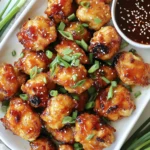 - 1 lb boneless, skinless chicken thighs - 1 cup all-purpose flour - 2 large eggs, beaten - 1 cup panko breadcrumbs - Salt and pepper to taste - 1 teaspoon garlic powder - 1 teaspoon ginger powder - 1 cup sweet chili sauce - 1 tablespoon soy sauce - Green onions and sesame seeds for garnish The main ingredients for Air Fryer Sweet Chili Chicken Bites include chicken thighs, flour, eggs, and panko breadcrumbs. I love using boneless, skinless chicken thighs. They stay juicy and tender, which makes the bites super tasty. For the seasoning, I use salt, pepper, garlic powder, and ginger powder. These flavors add depth and warmth to the chicken. You can adjust the salt and pepper to your liking. The sauce is where the magic happens! Sweet chili sauce and soy sauce mix together to create a sticky and sweet glaze. This sauce is rich and pulls all the flavors together. I also recommend garnishing with sliced green onions and sesame seeds. They add a nice crunch and a pop of color to your dish. Gather these ingredients, and you are ready to make a delicious meal that everyone will love! - First, season the chicken with salt, pepper, garlic powder, and ginger powder. - Mix well in a large bowl to coat all the pieces. - Next, set up a breading station. Place flour in one bowl, beaten eggs in another, and panko breadcrumbs in a third bowl. - Preheat your air fryer to 370°F (190°C) for about five minutes. - Lightly spray the basket with cooking spray to stop sticking. - Arrange the chicken bites in a single layer in the air fryer basket. Do not overcrowd them. - While the chicken cooks, combine sweet chili sauce and soy sauce in a small saucepan. - Stir the mixture over medium heat and let it simmer for about five minutes. This will thicken the sauce slightly. To get that perfect crispiness, I always use panko breadcrumbs. They give the chicken a nice crunch. Also, avoid overcrowding the air fryer basket. If you pack it too tight, the chicken won’t cook evenly. Make sure to coat the chicken evenly. Start by dredging each piece in flour, shaking off the extra. Then dip it in the beaten eggs. Finally, press the panko breadcrumbs firmly onto the chicken. This helps them stick well. For a beautiful presentation, plate the chicken bites with extra sweet chili sauce. This adds color and flavor. You can also add fresh herbs like green onions or cilantro. They make the dish look fresh and inviting. {{image_2}} You can easily spice up your chicken bites. Just add chili flakes to the breading. This gives a nice heat. You can also mix sriracha into the sweet chili sauce. This adds a bold flavor that many love. If you want to switch it up, use chicken breast instead of chicken thighs. Chicken breast cooks well and stays juicy. You can also try shrimp or tofu. Both options provide great taste and texture. For a gluten-free version, swap the all-purpose flour for almond flour. This keeps the coating light and crispy. Use gluten-free panko breadcrumbs instead of regular ones. This ensures everyone can enjoy these bites without worry. To store leftover chicken bites, let them cool first. Place them in an airtight container. This helps keep them fresh and tasty. You can also use plastic wrap or a zip-top bag. Make sure to squeeze out air for better storage. For freezing leftovers, let the chicken bites cool completely. Place them in a freezer-safe bag or container. Label it with the date. This helps you know how long they have been stored. When you want to eat them, thaw in the fridge overnight. Reheat in the air fryer for a crispy finish. Heat them at 350°F (175°C) for about 5-7 minutes. In the fridge, chicken bites last for 3-4 days. If frozen, they stay good for 2-3 months. Always check for any off smells or changes in color before eating. Safe storage helps keep your meals tasty and healthy! You should cook chicken bites for 12 to 15 minutes in the air fryer. It's best to shake the basket halfway through. This step helps them cook evenly and get crispy. The chicken should turn golden brown and reach an internal temperature of 165°F (74°C). Yes, you can use frozen chicken, but it will take longer to cook. I recommend thawing the chicken first. This ensures even cooking and better texture. If you cook from frozen, add about five extra minutes to the cooking time. Check that the internal temperature reaches 165°F (74°C) for safety. Here are some great ideas for side dishes and accompaniments: - Rice: Serve with steamed jasmine or basmati rice. - Vegetables: Pair with stir-fried or roasted veggies for balance. - Salad: A fresh cucumber or cabbage slaw adds crunch. - Dipping Sauces: Offer extra sweet chili sauce or a spicy mayo. - Noodles: Try with rice noodles for a fun twist. These options will round out your meal and make it even more enjoyable! This blog explored a tasty way to make sweet chili chicken bites. We covered the key ingredients, like chicken thighs, panko, and sweet chili sauce. You learned how to prepare and air fry them for a perfect crisp. I shared tips on breading and serving, as well as fun variations for flavor. With these easy steps, you can create a delicious dish that pleases everyone. Enjoy making this recipe your own!