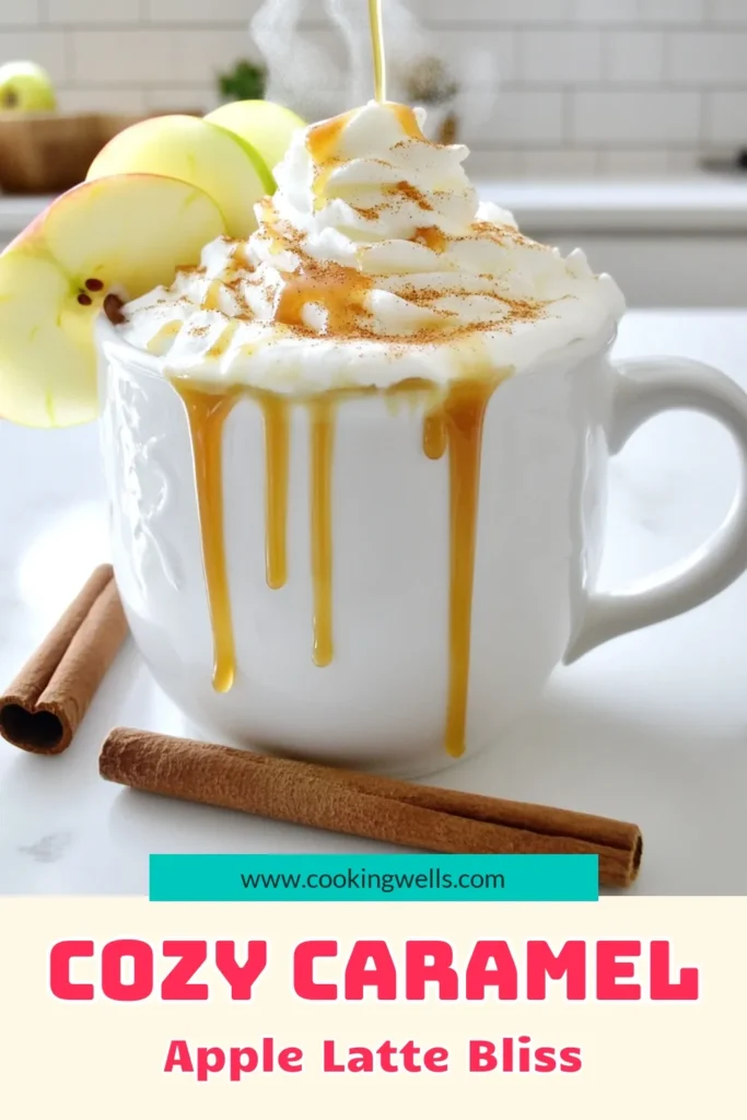 Indulge in the delicious flavors of fall with this Caramel Apple Spice Latte recipe! Perfect for chilly days, this cozy drink combines rich coffee, warm spices, and sweet caramel to create the ultimate comfort beverage. With just a few simple ingredients, you'll have a delightful treat in no time. Click through to explore the full recipe and impress your friends with this seasonal favorite! #CaramelAppleSpiceLatte #FallRecipes #CoffeeLovers #HomemadeDrinks