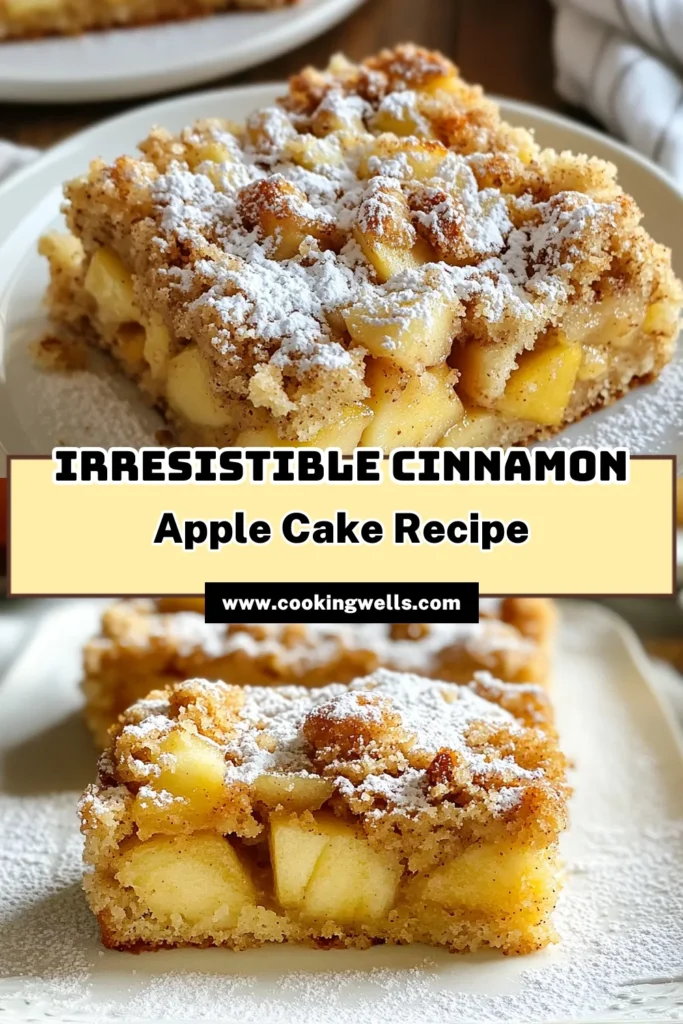 Indulge in this mouthwatering Cinnamon Apple Crumb Cake, the perfect homemade crumb cake that combines the warm flavors of cinnamon with juicy apples. This easy apple cake recipe is simple to make and sure to impress your guests. Perfect for any apple dessert recipes lover, this cinnamon streusel cake is great for gatherings or cozy evenings. Try it today and experience the deliciousness. Don’t forget to save it! #AppleDessert #CrumbCake #Baking #CinnamonCake