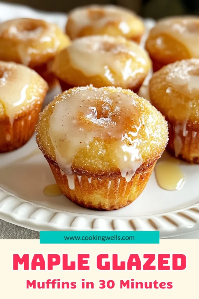 Indulge in these delicious Maple Glazed Donut Muffins that are the perfect blend of light and fluffy, resembling homemade donuts! This easy muffin recipe is a game-changer for your brunch muffin ideas, bringing the warm flavors of cinnamon sugar muffins to your table. Bake a batch today for a delightful treat that your family will love. Click to discover the recipe and elevate your brunch game! #MapleGlazedMuffins #EasyMuffinRecipe #BrunchIdeas #HomemadeDonuts