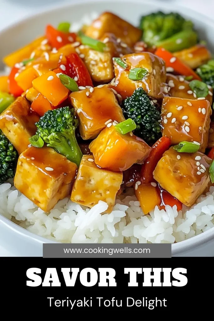 Discover the ultimate Teriyaki Tofu Stir Fry, a quick and easy stir fry recipe perfect for a healthy tofu dinner. This vegan stir fry recipe combines golden-brown tofu with vibrant veggies in a mouthwatering teriyaki sauce. In just 30 minutes, you’ll have a delicious meal that’s both nutritious and satisfying. Save this recipe for your next dinner inspiration and enjoy a burst of flavor! #TeriyakiTofu #VeganStirFry #HealthyTofuRecipes #QuickTofuDinner