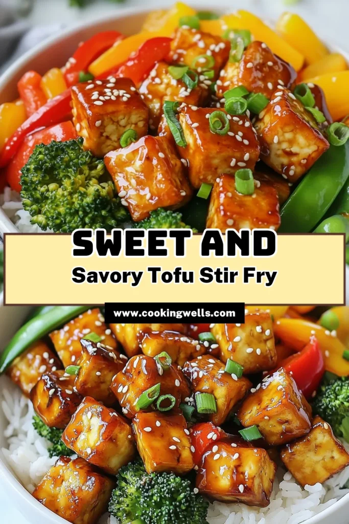 Discover the deliciousness of this Honey Garlic Tofu Stir Fry, a scrumptious Vegan Stir Fry that combines crispy tofu with vibrant vegetables in a sweet soy sauce glaze. This Easy Tofu Recipe is perfect for healthy dinner ideas, taking just 30 minutes to prepare. Get your guests asking for seconds with this flavorful Tofu Stir Fry Recipe. Save and click to try it tonight! #VeganRecipes #TofuStirFry #HealthyEating #EasyDinners