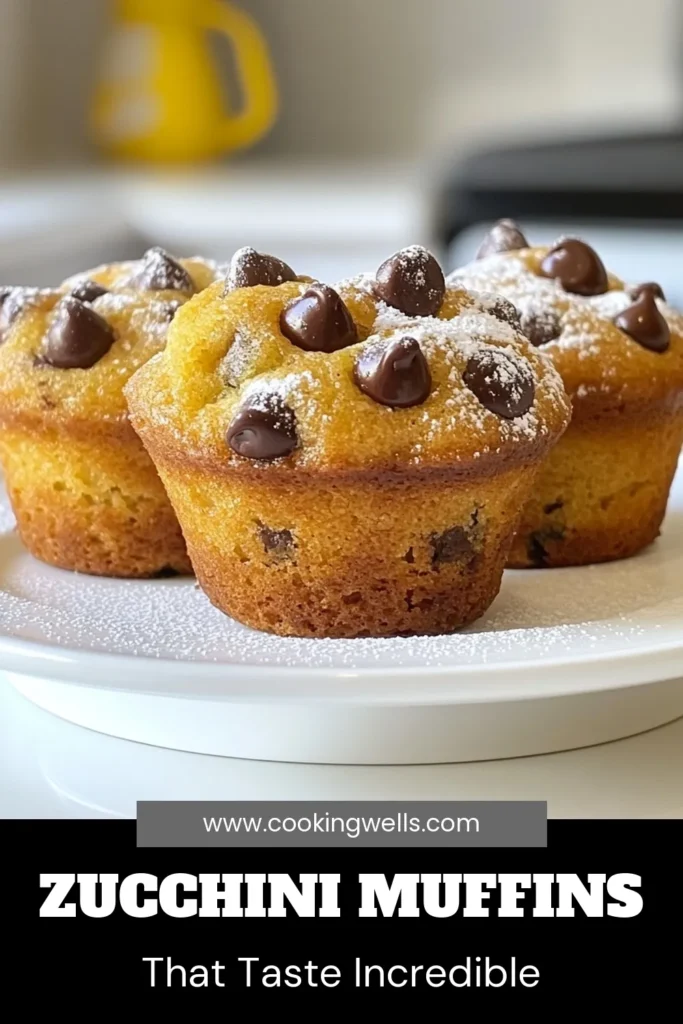 Discover the joy of baking with these Chocolate Chip Zucchini Muffins! This healthy muffin recipe blends delicious chocolate with nutritious zucchini for a guilt-free treat. Perfect for breakfast or a snack, these easy zucchini muffins are incredibly moist and satisfying. Whip up a batch of Chocolate Chip Muffins with Zucchini today and enjoy a delightful twist on classic flavors. Save this recipe for later! #HealthyMuffins #ZucchiniRecipes #Baking #ChocolateChipMuffins