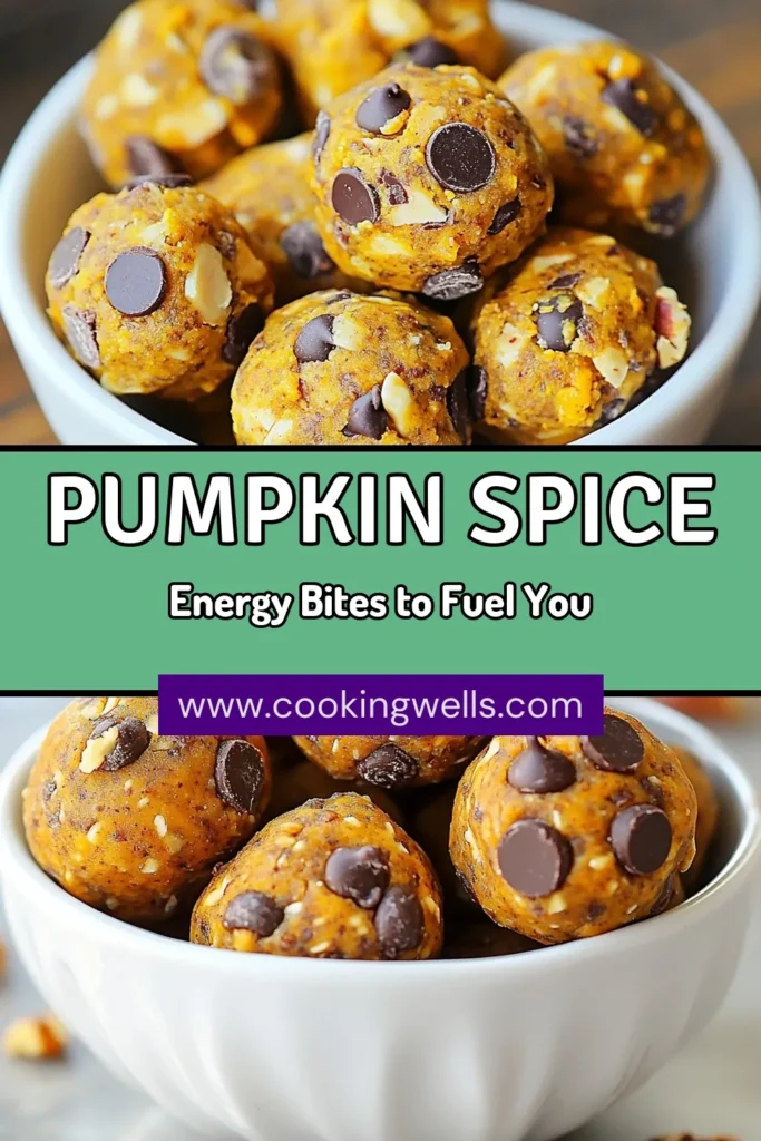 Indulge in the deliciousness of Pumpkin Spice Energy Balls, the perfect healthy pumpkin snacks for the autumn season! This easy no-bake energy balls recipe combines oats, pumpkin puree, and nut butter for a nutritious treat. Perfect as easy energy bites, these autumn energy bites are great for on-the-go snacking. Try this recipe today for a tasty boost! Save and share your snack inspiration! #PumpkinSpice #EnergyBalls #HealthySnacks #NoBakeRecipe