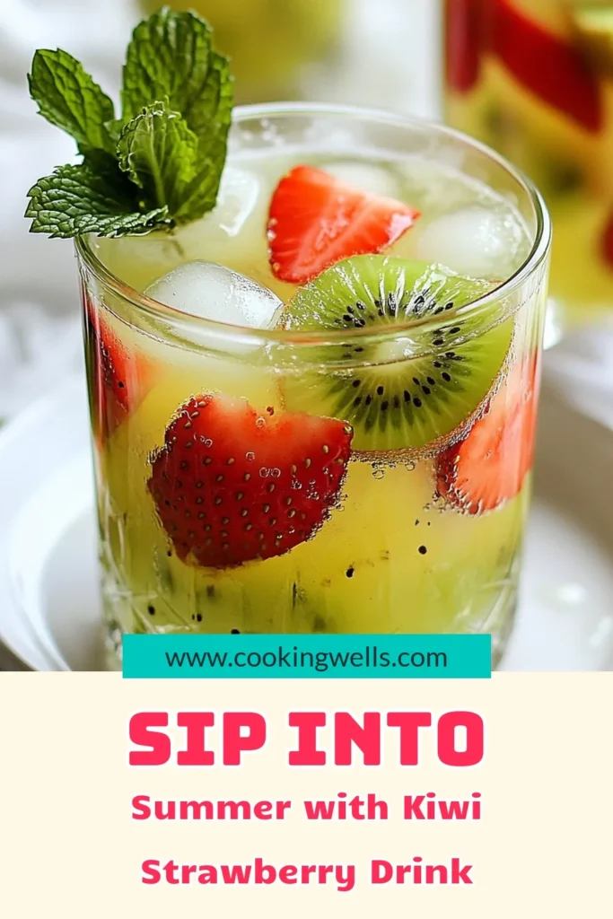 Quench your thirst with this delicious Strawberry Kiwi Agua Fresca, the perfect recipe for refreshing summer drinks. This non-alcoholic beverage is packed with healthy fruit flavors that make it a top choice among agua fresca recipes. In just 10 minutes, you can create a revitalizing drink for your gatherings or quiet afternoons. Try it today and make every sip count! Save this recipe for your next summer chill! #AguaFresca #HealthyDrinks #SummerRecipes #NonAlcoholicBeverages