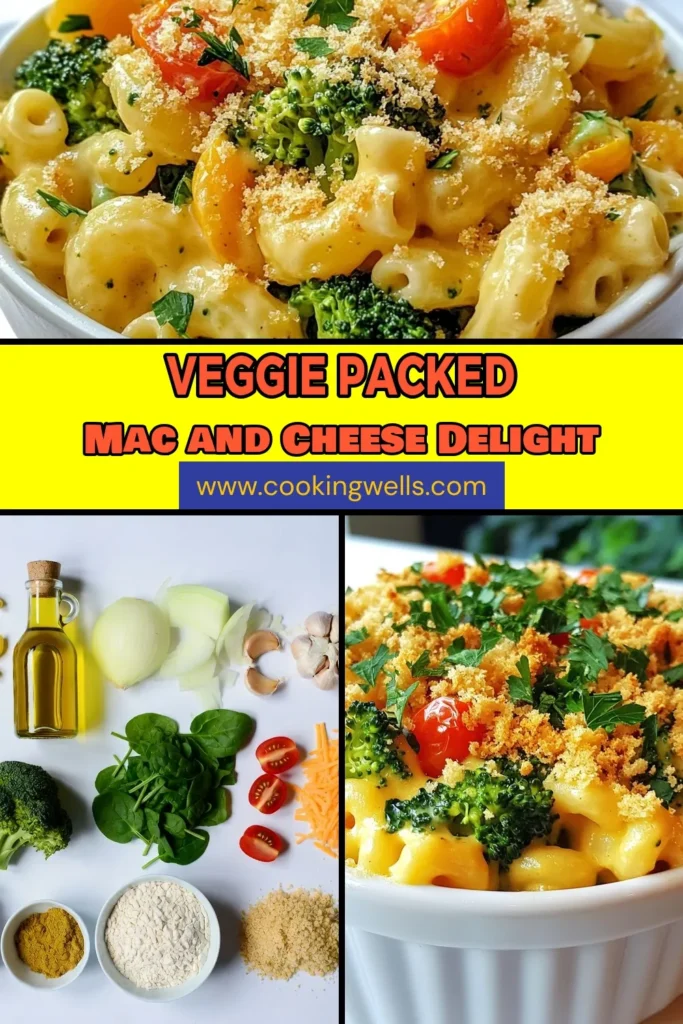 Discover the deliciousness of this veggie mac and cheese! Packed with nutrition, this healthy mac and cheese recipe features vibrant broccoli, fresh spinach, and juicy cherry tomatoes for a comforting vegetarian meal. Perfect for busy weeknights, this easy mac and cheese with vegetables will please the whole family. Give it a try and indulge in wholesome comfort food. Save this recipe for later! #VeggieMacAndCheese #HealthyMacAndCheese #VegetarianComfortFood #EasyMacAndCheese