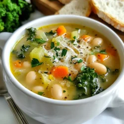 Tuscan White Bean Soup Hearty and Flavorful Meal