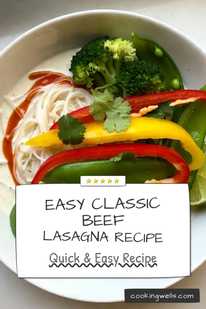 Discover the delicious and healthy Coconut Curry Noodle Bowls that are perfect for a quick meal! This vegan coconut curry recipe features creamy rice noodles with coconut milk, vibrant veggies, and aromatic spices. In just 30 minutes, you can whip up these flavorful and satisfying healthy noodle bowls. Perfect for any night of the week. Try this quick curry noodle recipe today and elevate your dinner game! Don't forget to save for later! #CoconutCurry #VeganRecipes #NoodleBowls #HealthyEating