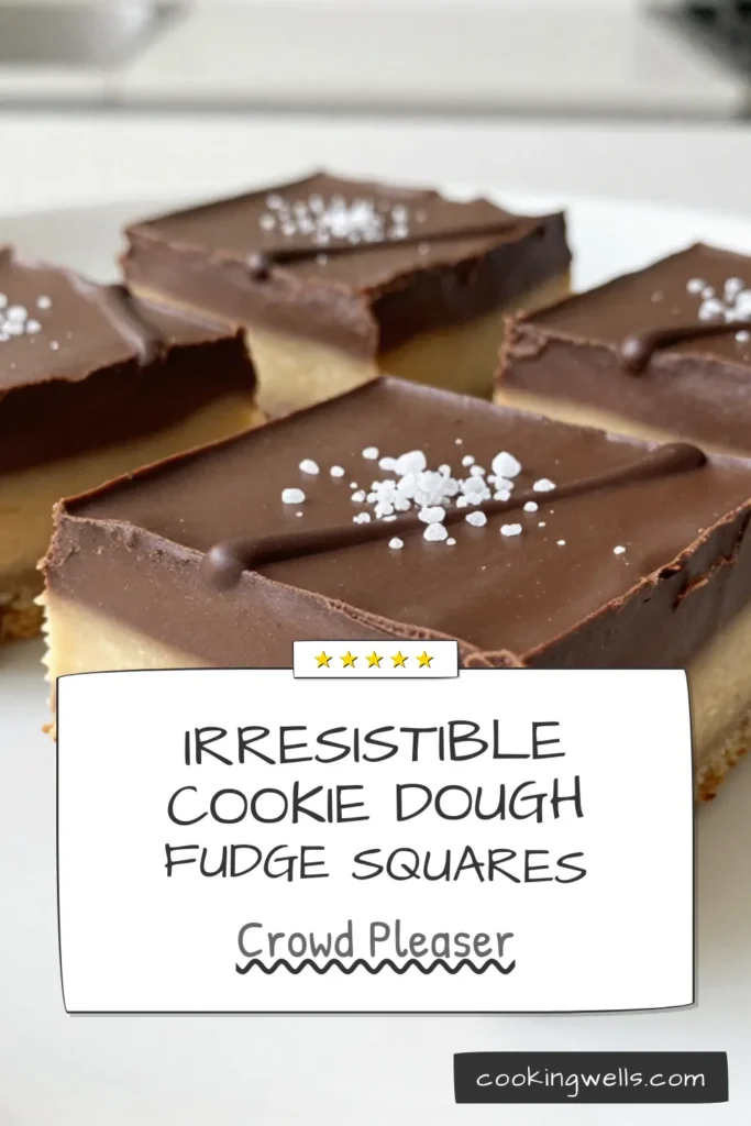 Indulge in this delectable Chocolate Chip Cookie Dough Fudge! This easy cookie dough fudge recipe combines rich flavors for a no-bake chocolate fudge dessert that's perfect for any occasion. Made with homemade fudge with chocolate chips and creamy cookie dough fudge with condensed milk, this treat is irresistible. Ready in just a few hours, it's perfect for sharing or enjoying solo. Try it now and delight your taste buds! #fudgerecipe #cookies #chocolatefudge #dessertlove