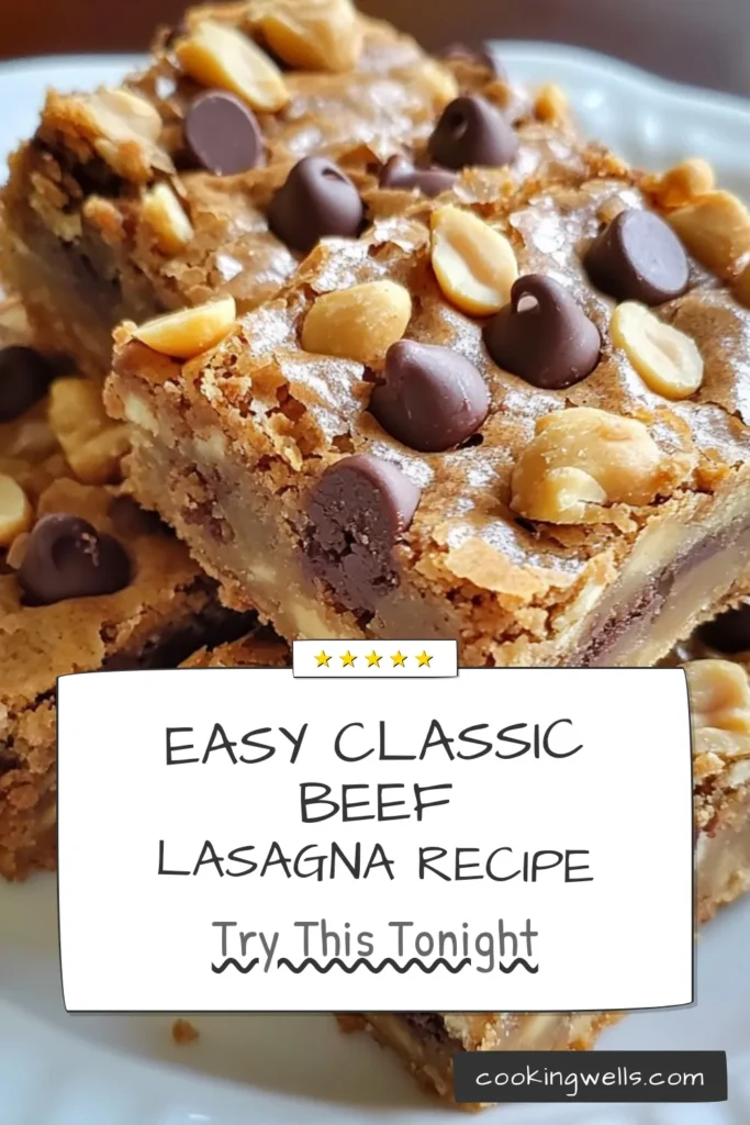 Indulge in these easy Peanut Butter Chocolate Chip Blondies! This peanut butter blondies recipe is perfect for quick baking recipes and dessert lovers alike. With a rich blend of creamy peanut butter and chocolate chips, these peanut butter dessert bars will satisfy your sweet tooth in no time. Bake a batch today and impress your family and friends! Save this chocolate chip blondies recipe for delightful treats! #PeanutButterDessert #Blondies #Baking #DessertRecipes