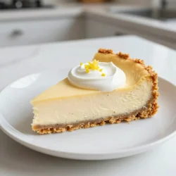 - 2 cups graham cracker crumbs - 1/2 cup unsalted butter, melted - 1/4 cup granulated sugar - 4 (8 oz) packages cream cheese, softened - 1 cup granulated sugar - 1 tablespoon vanilla extract - 1 vanilla bean, split and seeds scraped out - 4 large eggs - 1 cup sour cream - Zest of 1 lemon - 1/4 teaspoon salt When making this cheesecake, use high-quality cream cheese. It makes the filling smooth and rich. Let the cream cheese soften at room temperature. This step helps with mixing. For the vanilla bean, look for one that feels plump and fragrant. The seeds add amazing flavor. Fresh lemon zest brightens the cheesecake, making it taste fresh and light. You can swap graham cracker crumbs with digestive biscuits. They bring a different taste but work well. If you don’t have unsalted butter, use salted butter. Just skip adding extra salt. For a lighter version, try using Greek yogurt instead of sour cream. It gives a similar creaminess with less fat. If you can't find a vanilla bean, use more vanilla extract. One extra teaspoon can work in a pinch. {{ingredient_image_1}} To start, grab a medium bowl. Mix together 2 cups of graham cracker crumbs, 1/2 cup melted butter, and 1/4 cup granulated sugar. Stir until it looks like wet sand. This mix should hold together when pressed. Next, take a 9-inch springform pan. Press the mix firmly into the bottom. Make sure it spreads evenly. Now, bake this crust in a preheated oven at 350°F for 10 minutes. After that, remove it and let it cool while you work on the filling. In a large mixing bowl, add 4 packages of softened cream cheese. Use an electric mixer on medium speed to beat it until smooth and creamy. This should take about 2-3 minutes. Gradually add 1 cup of granulated sugar. Scrape down the sides of the bowl to mix it well. Next, add 1 tablespoon of vanilla extract, the seeds from a split vanilla bean, 1 cup of sour cream, the zest of 1 lemon, and 1/4 teaspoon of salt. Mix everything until it is fluffy and well combined. Now, it's time to add the eggs. Lower the mixer speed to low and add the eggs one at a time. Mix just until combined. Be careful not to over-mix, as this can create air bubbles that may cause cracks. Pour the cream cheese filling over your cooled crust. Smooth the top with a spatula. Bake the cheesecake at 325°F for 55-60 minutes. The edges should be set, but the center can still jiggle a bit. When it's done, turn off the oven and let the cheesecake cool inside for one hour. This helps to prevent cracks. Once it cools, take it out of the oven and refrigerate it for at least 4 hours. For the best flavor, chill it overnight. To get a smooth and creamy cheesecake, use room temperature cream cheese. Cold cream cheese can lead to lumps. Mix it well for 2-3 minutes. This helps to blend it fully. Also, add eggs one at a time on low speed. This keeps the mix smooth and light. Avoid over-mixing after adding the eggs. Too much air makes the cheesecake rise and fall, which can ruin the texture. Cracks can happen, but you can prevent them. First, bake the cheesecake at a lower temperature, around 325°F. This helps it bake evenly. Also, let the cheesecake cool in the oven after baking. Turn off the oven and keep the door slightly open for an hour. This gradual cooling prevents cracks. Lastly, do not over-mix your batter. Too much air in the mix can cause cracks as it bakes. For a delightful presentation, serve your cheesecake with fresh fruit. Strawberries, blueberries, or raspberries add color and flavor. You can also add a drizzle of chocolate or caramel sauce on top. A dollop of whipped cream makes it extra special. For a twist, sprinkle some lemon zest on top. It gives a fresh taste that pairs well with the rich cheesecake. Enjoy your creation! Pro Tips Room Temperature Ingredients: Ensure that your cream cheese and eggs are at room temperature before mixing. This helps achieve a smooth filling and prevents lumps. Prevent Cracks: To prevent cracks in your cheesecake, avoid over-mixing after adding the eggs. Mix just until combined and maintain a gentle hand. Cooling Technique: After baking, leaving the cheesecake in the oven with the door ajar for an hour allows it to cool gradually, reducing the risk of cracks. Flavor Enhancements: For extra flavor, consider adding a splash of almond extract or a pinch of nutmeg to the filling for a unique twist on traditional cheesecake. {{image_2}} You can change the flavor of the vanilla bean cheesecake easily. Try adding other extracts like almond or coconut. You can also mix in spices such as cinnamon or nutmeg for a warm touch. If you want a fruity twist, fold in some lemon or orange zest. This adds a fresh pop to each bite. While graham cracker crumbs are classic, you can use other options. Ground nuts, like almonds or pecans, make a great crust. You can also try crushed cookies, like Oreos or gingersnaps. Just mix them with melted butter and press them into your pan. Each crust gives a unique taste and texture. Toppings can elevate your cheesecake game. Fresh fruit, like berries or slices of mango, adds color and flavor. A drizzle of chocolate or caramel sauce can bring sweetness. You can also use whipped cream for a light touch. For a crunch, sprinkle some chopped nuts or toffee bits on top. These options make your cheesecake look stunning and taste even better. To keep your vanilla bean cheesecake fresh, store it in the fridge. Use an airtight container or wrap it well with plastic wrap. This helps the cheesecake stay moist and tasty. If you plan to enjoy it later, don’t add toppings until you're ready to serve. You can freeze cheesecake for longer storage. First, wrap the whole cheesecake in plastic wrap. Then, place it in a freezer-safe bag. When you're ready to eat it, move the cheesecake to the fridge to thaw overnight. This way, it will retain its creamy texture. When stored in the fridge, your cheesecake stays good for up to five days. If you freeze it, it can last up to three months. Check for spoilage if you see any discoloration or an off smell. If it looks or smells strange, it's best to throw it away. Making vanilla bean cheesecake takes about 6 hours in total. This includes 20 minutes of prep time and 55-60 minutes of baking. After baking, let it cool in the oven for an hour. Then, chill it in the fridge for at least 4 hours for the best flavor. If you can, chill it overnight. This waiting time helps the flavors blend well. Yes, you can use different types of cheese. Cream cheese is the main cheese for this recipe. However, you could mix in mascarpone or ricotta for a twist. Just keep the texture in mind. Cream cheese gives a rich and smooth result, while other cheeses can alter the flavor and texture. Serve cheesecake chilled for the best taste. You can slice it plain or add toppings. Fresh fruit, chocolate sauce, or whipped cream all make great choices. To serve, run a knife around the edges before removing the springform pan. This way, you get nice clean slices for everyone to enjoy. We covered all the key parts of making a great cheesecake. We discussed the ingredients you'll need, helpful tips, and smart substitutions. I walked you through each step, from crust to cooling. You learned tricks for texture and how to avoid cracks. We explored tasty variations and the best ways to store your cheesecake. Remember, a well-made cheesecake is rich and creamy, so enjoy every bite. Now, it's your turn to create a cheesecake that's sure to impress!