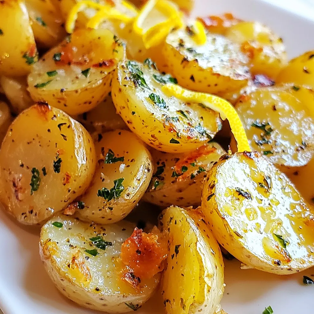 Greek Lemon Potatoes Flavorful and Simple Recipe
